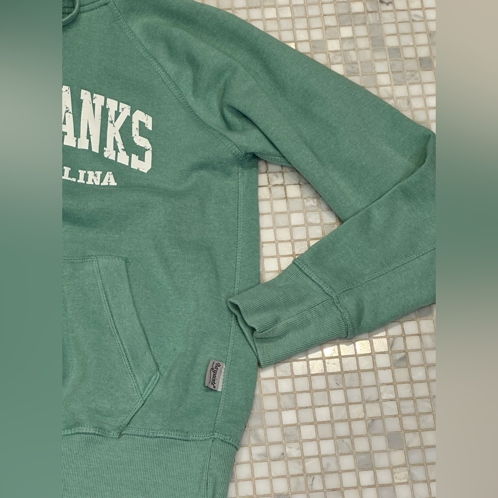 Outer Banks North Carolina Green Hoodie Sweatshirt with Pocket - Picture 3 of 12
